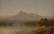 Sanford Robinson Gifford Mountain Landscape oil on canvas